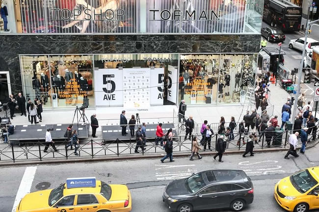 Topman Opens 5th Avenue New York Store