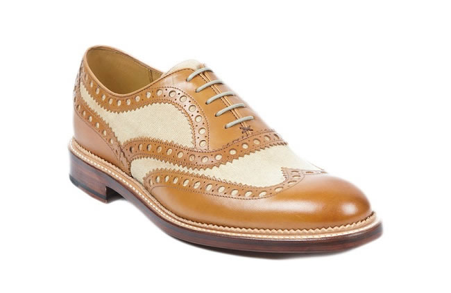 For The Gatsby Guy (Charsfield tan leather brogues)
