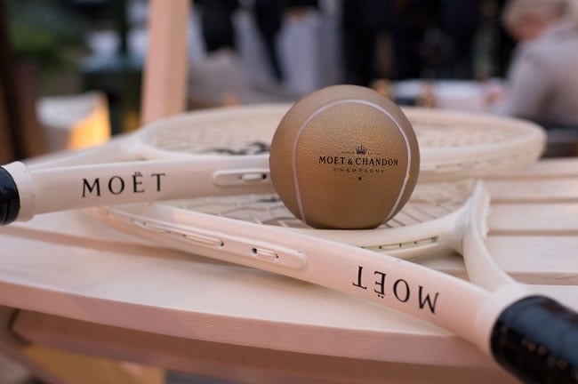 Moet Hennessy Roll Out The Red Carpet at Roland Garros