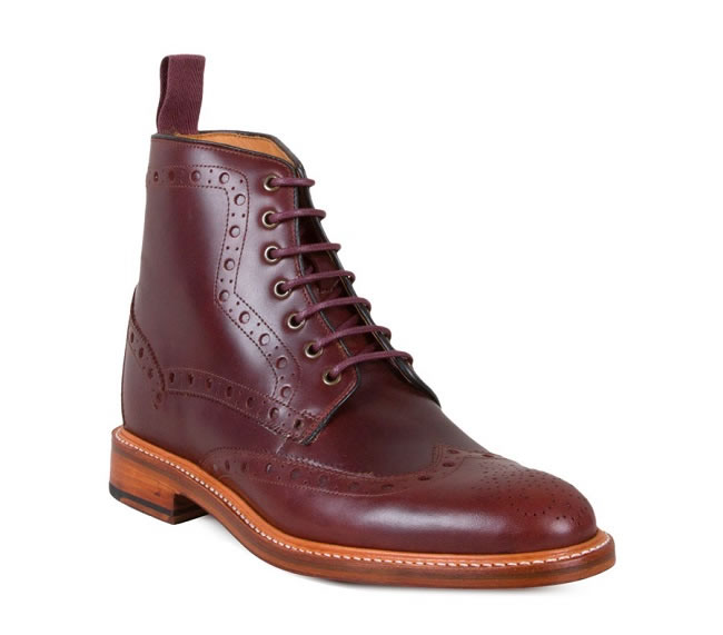 For The Inner Mod (Kelfield burgundy cordovan leather boots)