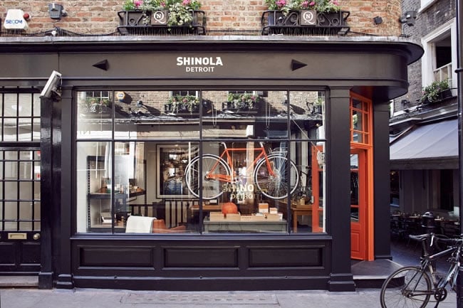 Shinola London store