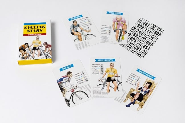 Cycling Stars, a Trump Card Game