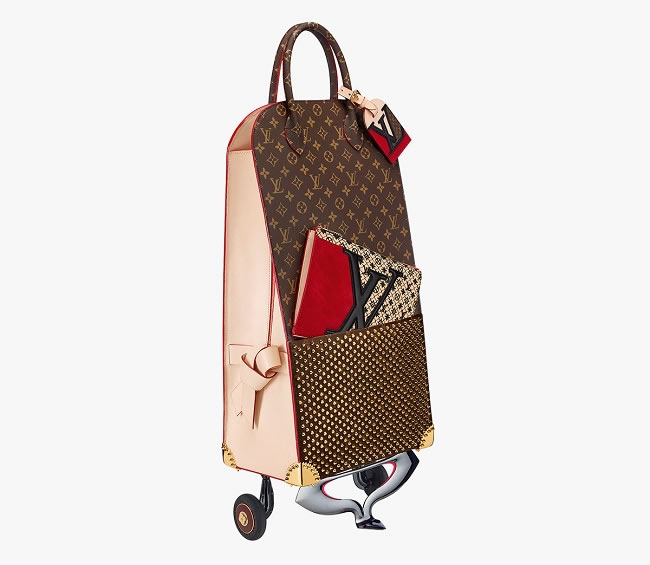 Louis Vuitton’s £14,100 trolley bag