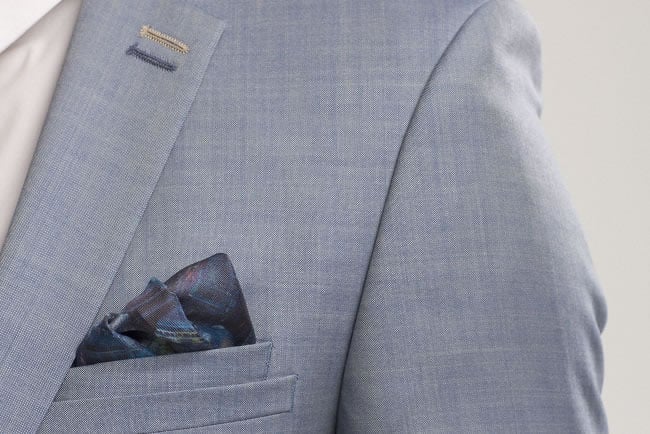 "There are a wide range of ways to wear pocket squares"