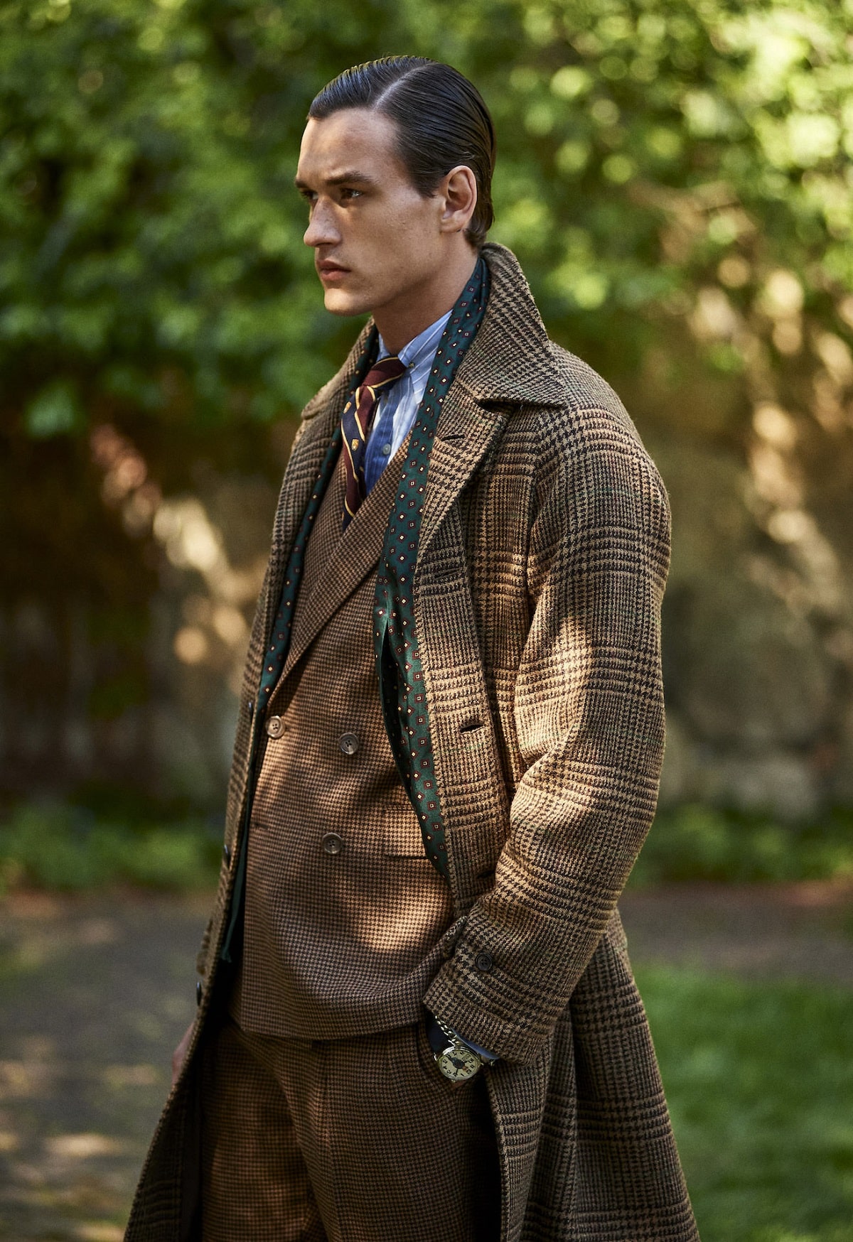 Grey Signature Harris Tweed British Wool Blazer