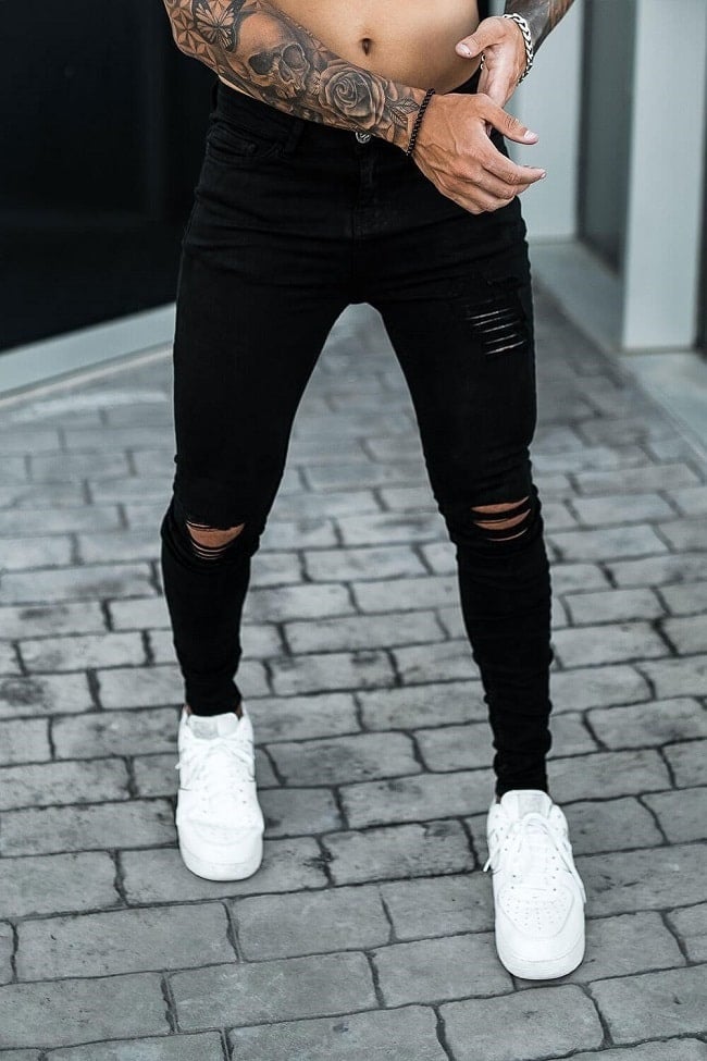 all black outfit mens casual